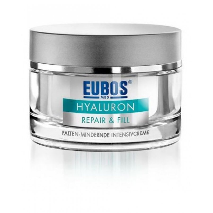 Eubos Hyaluron Repair Filler Day Crema Intensiva 50ml - Trattamento Idratante con Acido Ialuronico