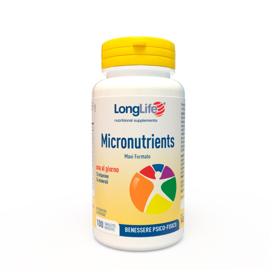 LongLife Micronutrients, 100 Tavolette