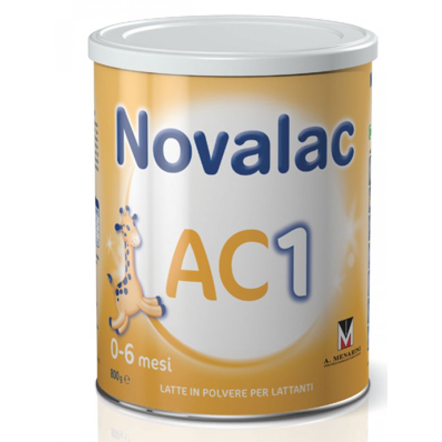 Nuvolax AC 1 Latte in Polvere per Lattanti 800g - Alimento per Neonati da 0-6 Mesi