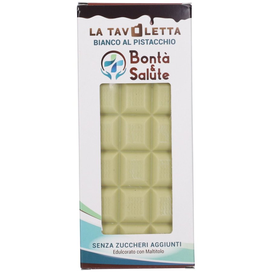Nutrirè Bianche e Colorate Gusto Pistacchio Tavoletta di Cioccolato Bianco, 90 g Nutrirè Bianche e Colorate Gusto Pistacchio Tavoletta di Cioccolato Bianco, 90 g