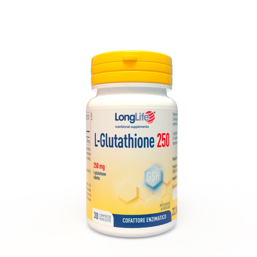 LongLife, L-Glutathione, 90 Compresse