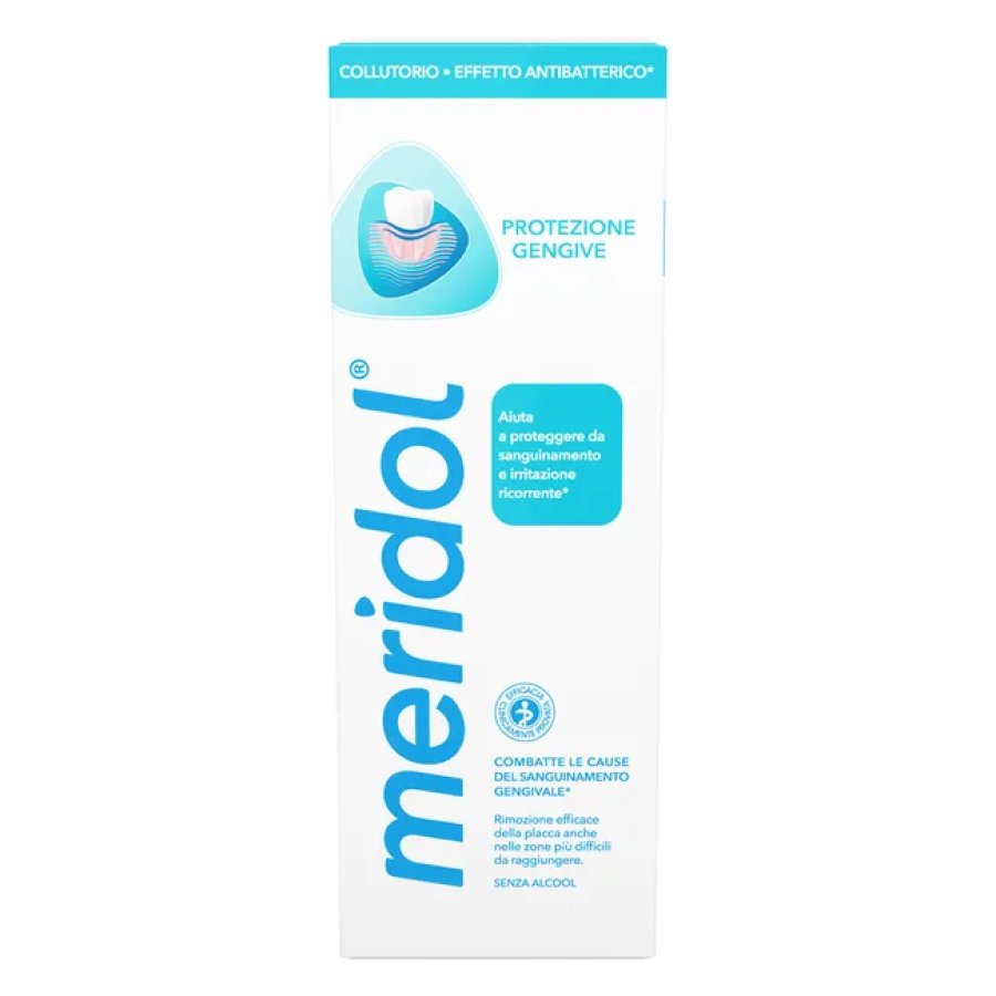 Meridol Collutorio Protezione Gengive,400 ml, Prevenzione Irritazioni e Sanguinamento Gengivale