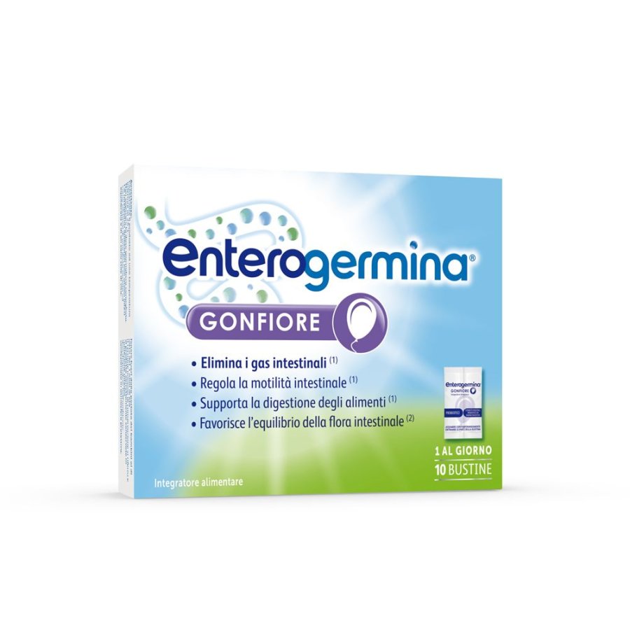 Sanofi, Enterogermina Gonfiore, 10 Bustine