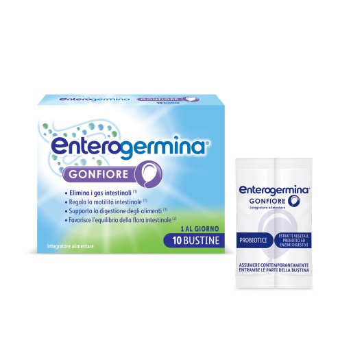 Sanofi, Enterogermina Gonfiore, 10 Bustine