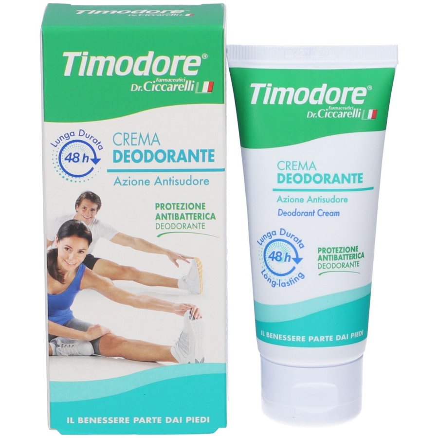 Dr. Ciccarelli Timodore Crema Deodorante 48 Ore, 50 ml Dr. Ciccarelli Timodore Crema Deodorante 48 Ore, 50 ml