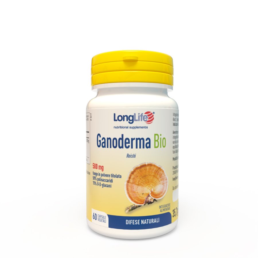 LongLife, Ganoderma Bio, 60 capsule 