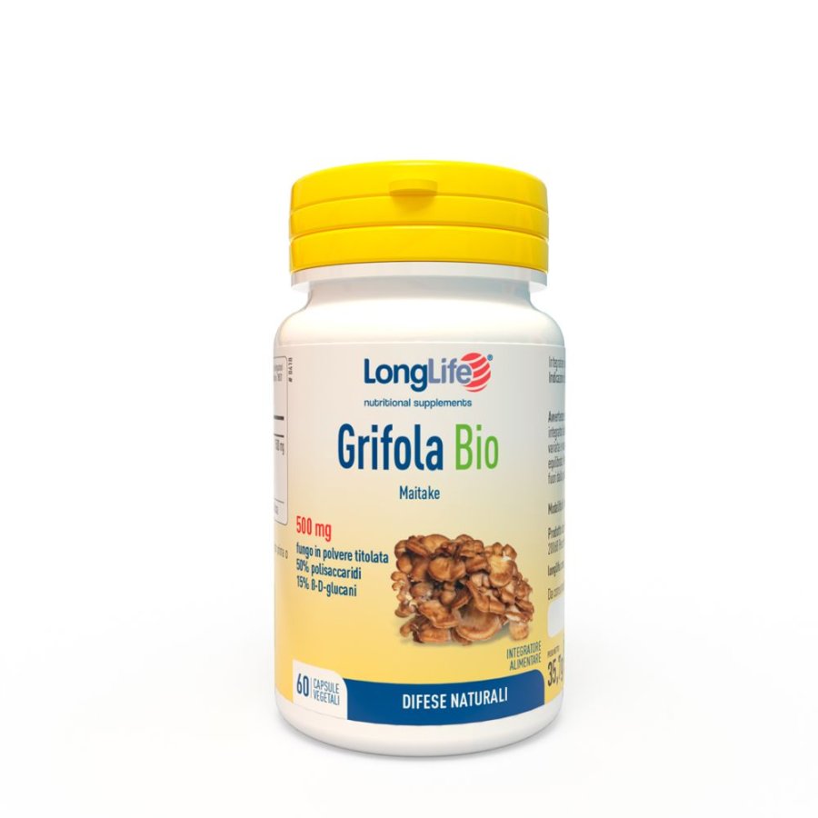 Longlife Grifola Bio 500 mg, 60 Capsule