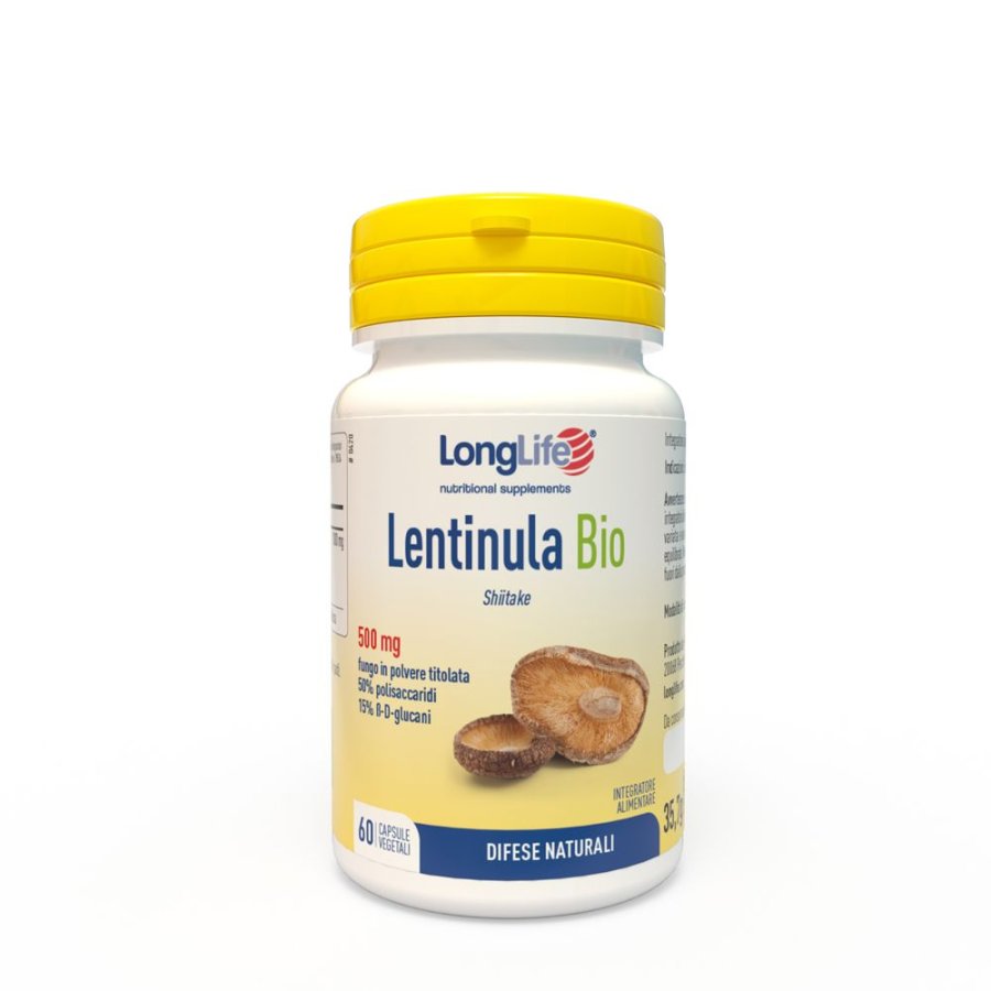 LongLife Lentinula Bio, 60 Capsule