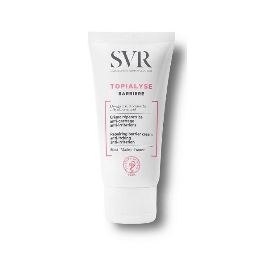 SVR Topialyse Barriera 50 ml Crema Riparatrice - Protezione e Riparazione per Pelle Atopica