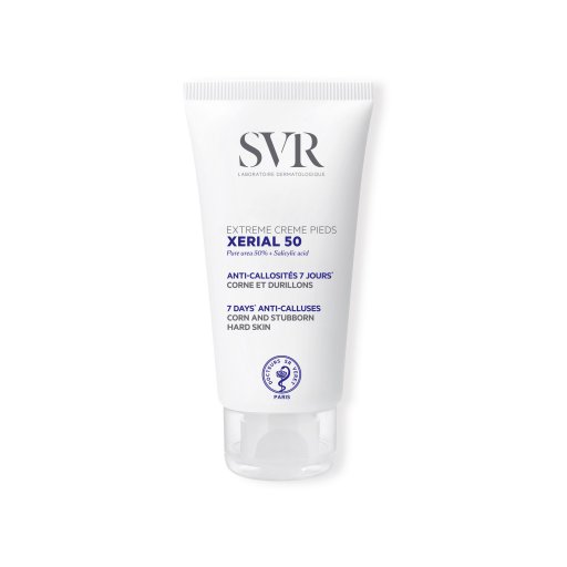 SVR - Xérial 50 Extrême Crème Pieds 50 ml - Trattamento Intensivo per Callosità e Duroni