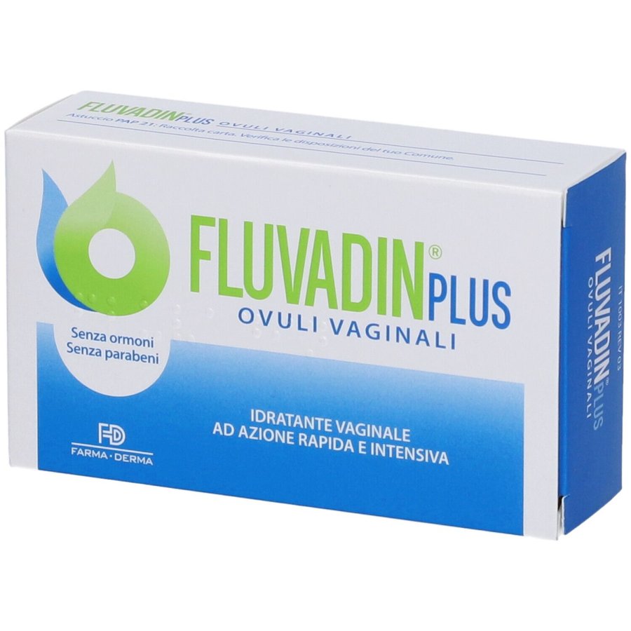Fluvadin Plus Ovuli Vaginali, 10 Pezzi Fluvadin Plus Ovuli Vaginali, 10 Pezzi