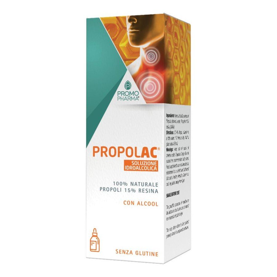 Propol Ac - Soluzione Idroalcolica 50ml - Rimedio Naturale per il Benessere delle Vie Orale e Respiratorie