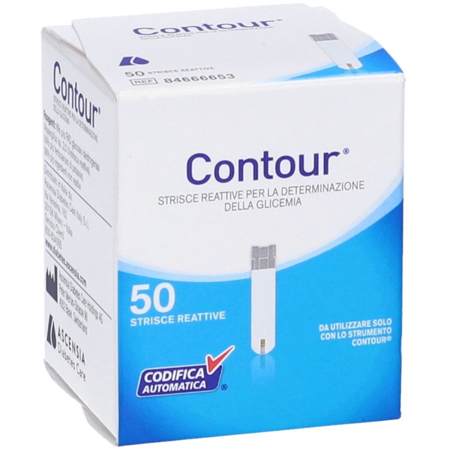 Contour Strisce Reattive Glicemia, 50 pezzi Contour Strisce Reattive Glicemia, 50 pezzi