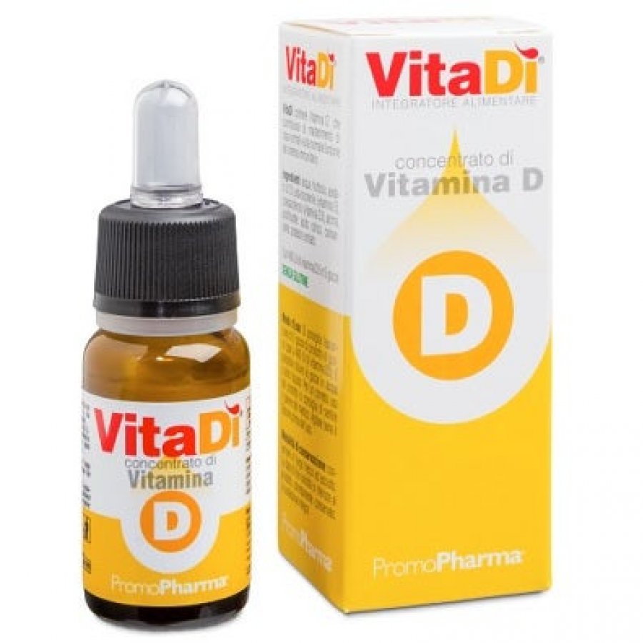 Vitadi - Concentrato di Vitamina D 10ml - Integratore Alimentare per il Benessere Osseo