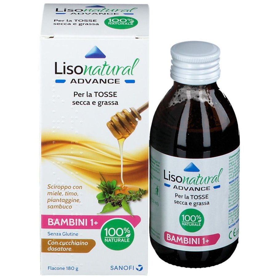 Lisonatural, Advance Sciroppo Bambini, 180 g