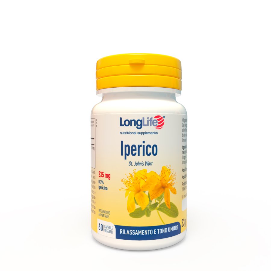 LongLife, Iperico, 60 Capsule Vegetali 