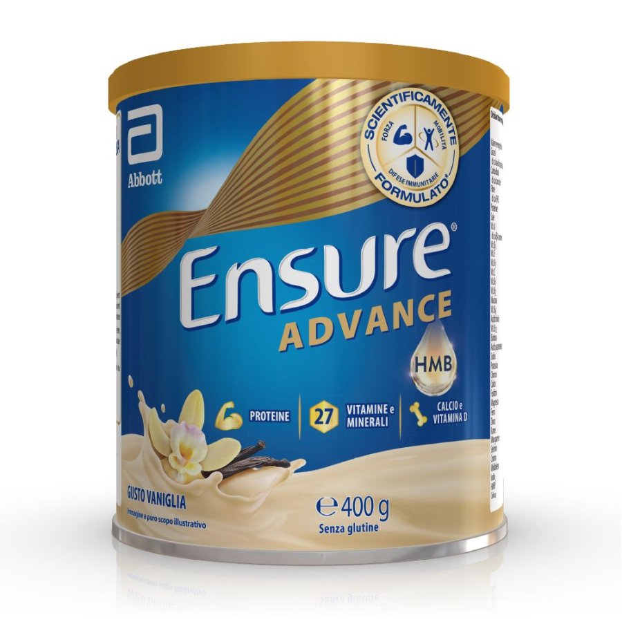 Abbott, Ensure Advance Vaniglia, 400 g