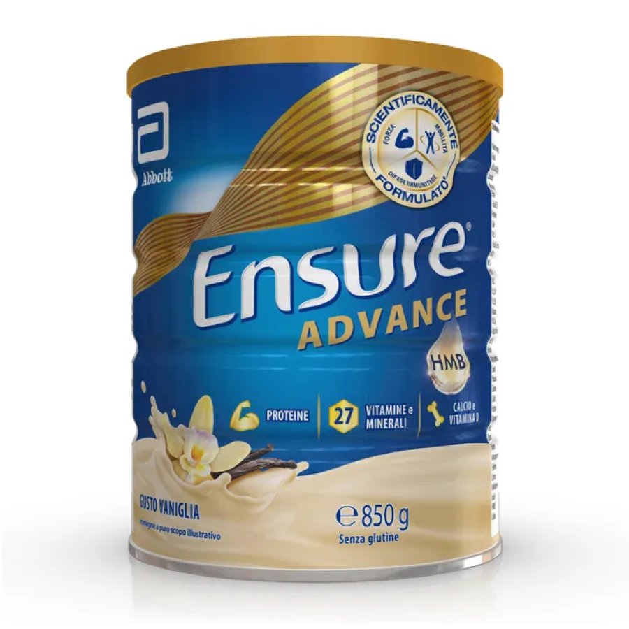 Ensure Advance Vaniglia, 850 g