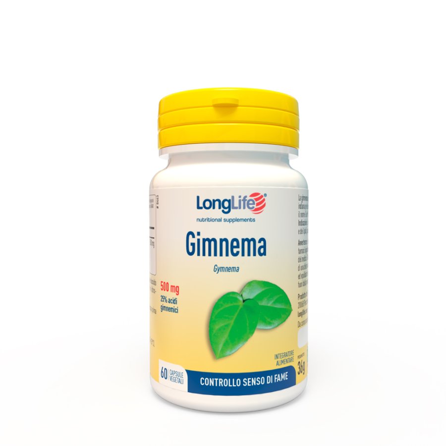 Longlife, Gimnema, 60 Capsule Vegetali