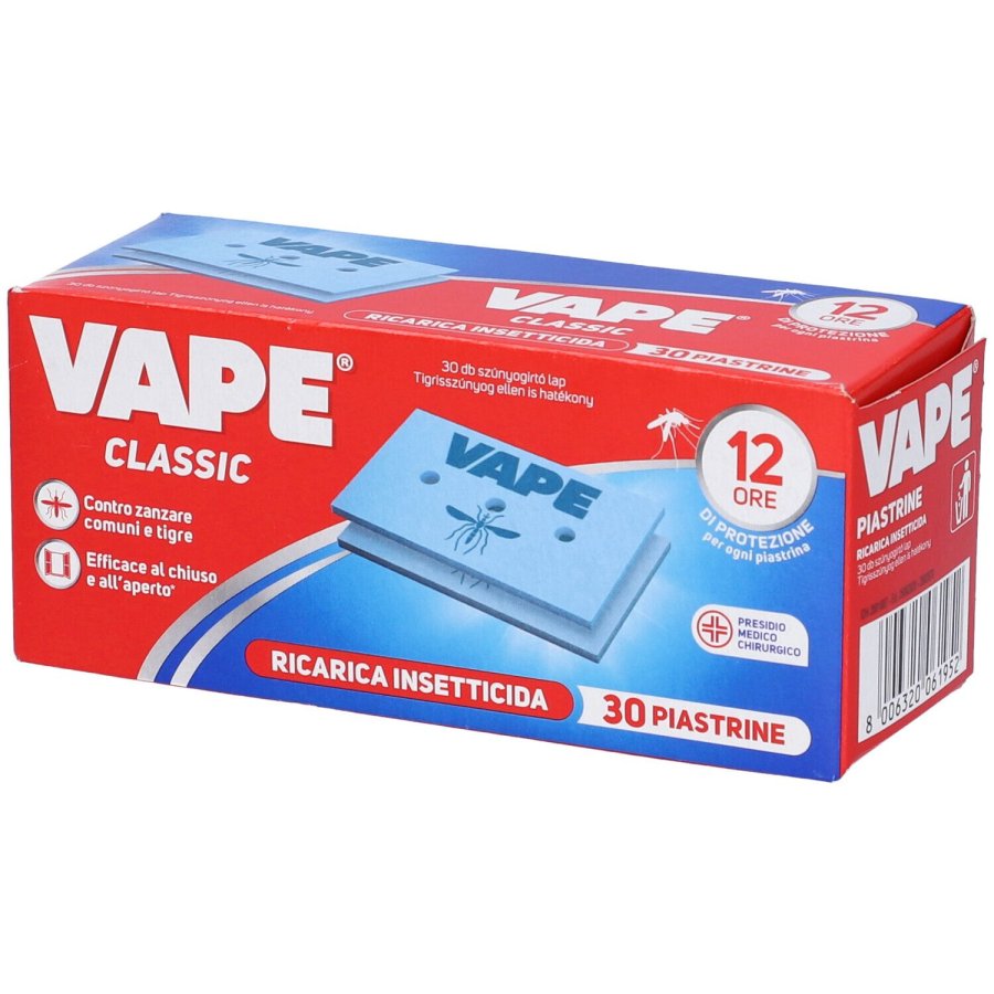 Vape Ricarica Piastrine, 30 Pezzi Vape Ricarica Piastrine, 30 Pezzi