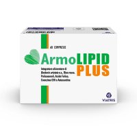 ArmoLipid Plus, Integratore Alimentare con Riso Rosso, 60 Compresse