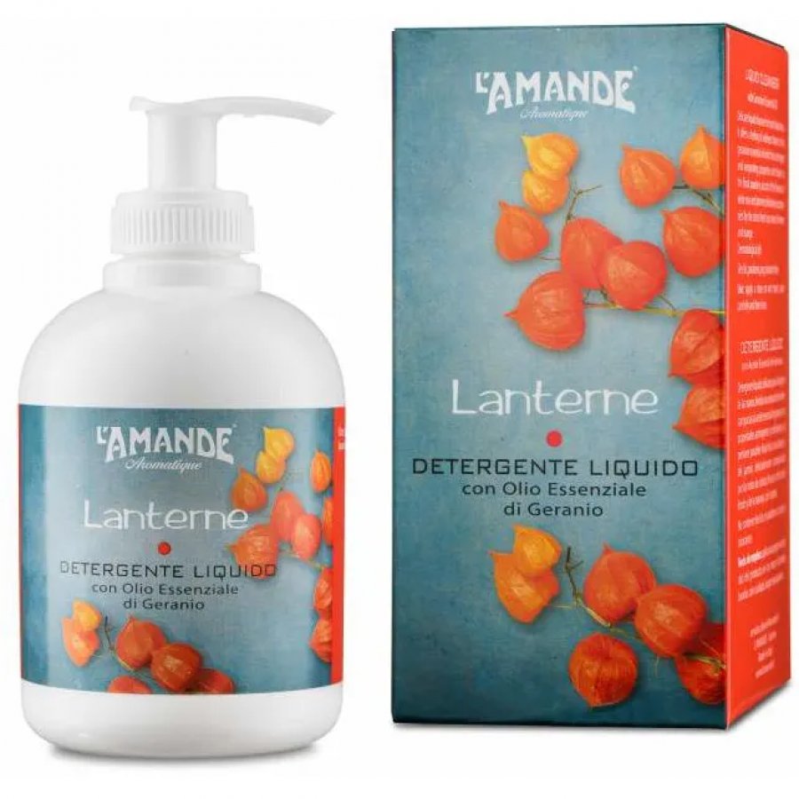L'Amande Lanterne Detergente Liquido con Olio Essenziale al Geranio - 250ml