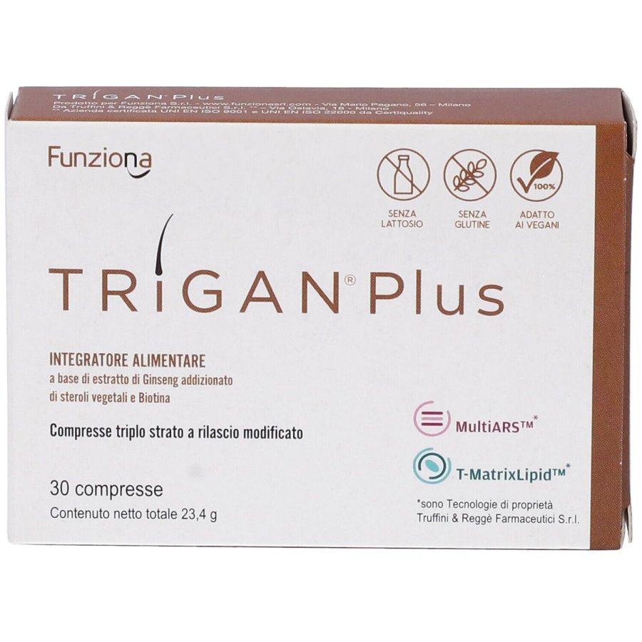 Funziona, Trigan Plus, 30 Compresse