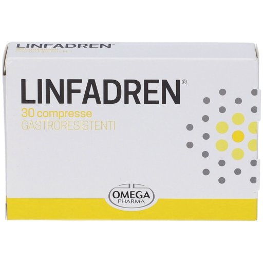 Omega Pharma, Linfadren, 30 compresse