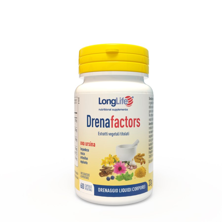 LongLife, Drenafactors, 60 Capsule 
