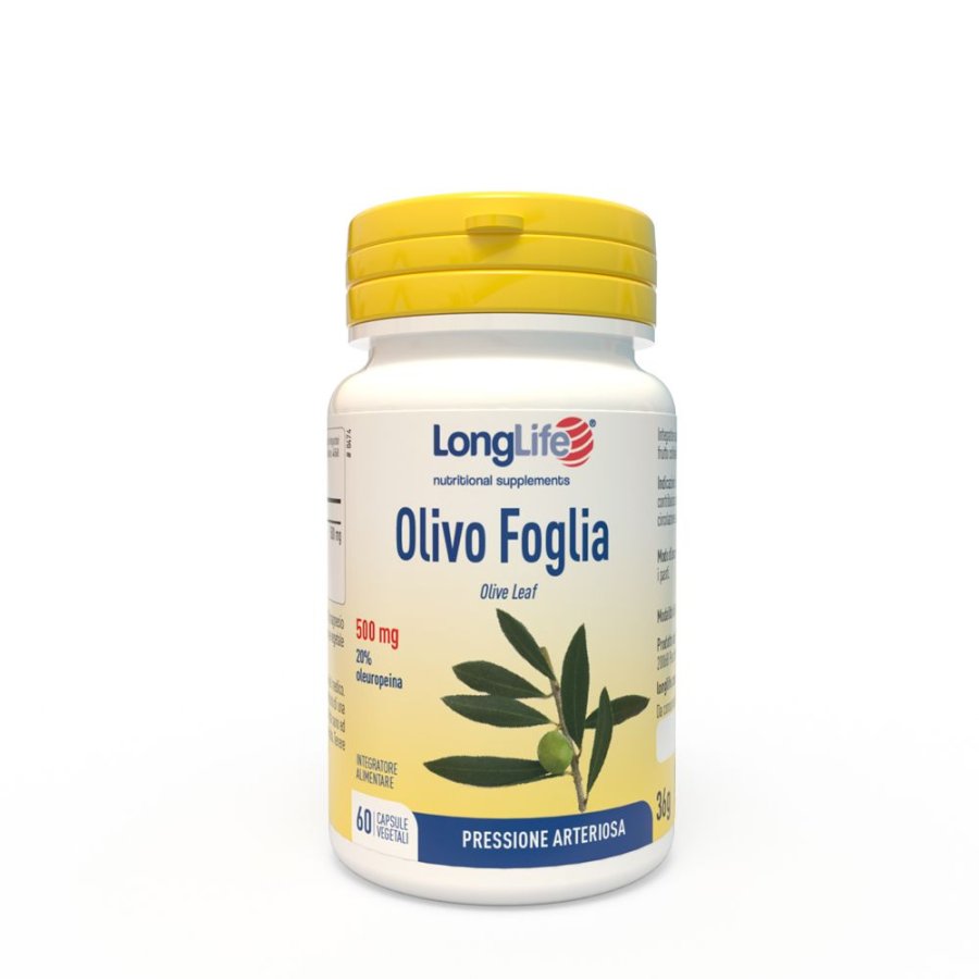 LongLife, Olivo Foglia, 60 Capsule 