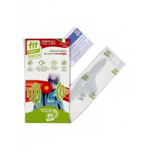 Fit Therapy Patch Cerotto Cervicale 2 Cerotti – Sollievo per Dolori Muscolari del Collo