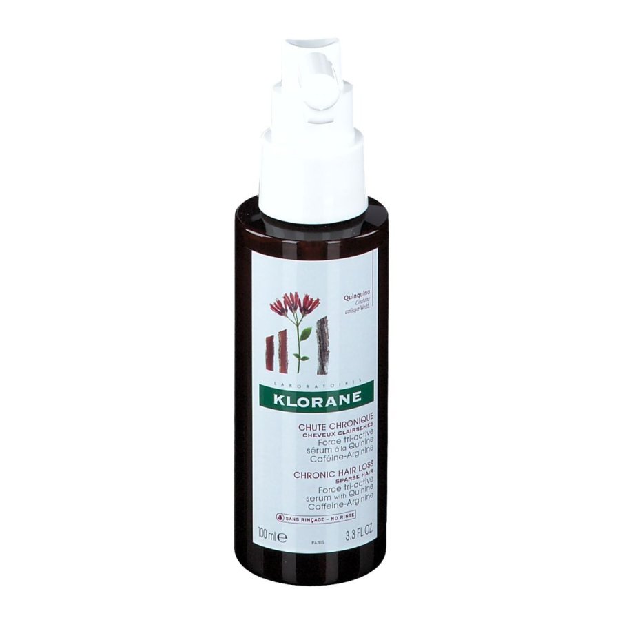 Klorane Siero Anticaduta Capelli alla Chinina e Caffeina 100 ml