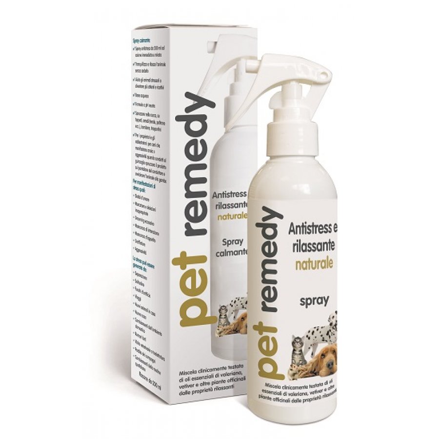 Pet Remedy Spray Calmante Antistress Naturale 200ml