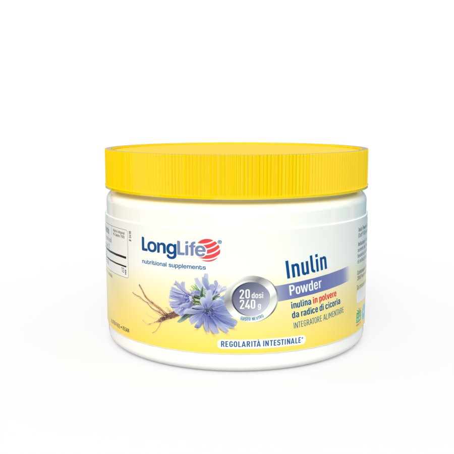 LongLife, Inulina Powder, 240 g
