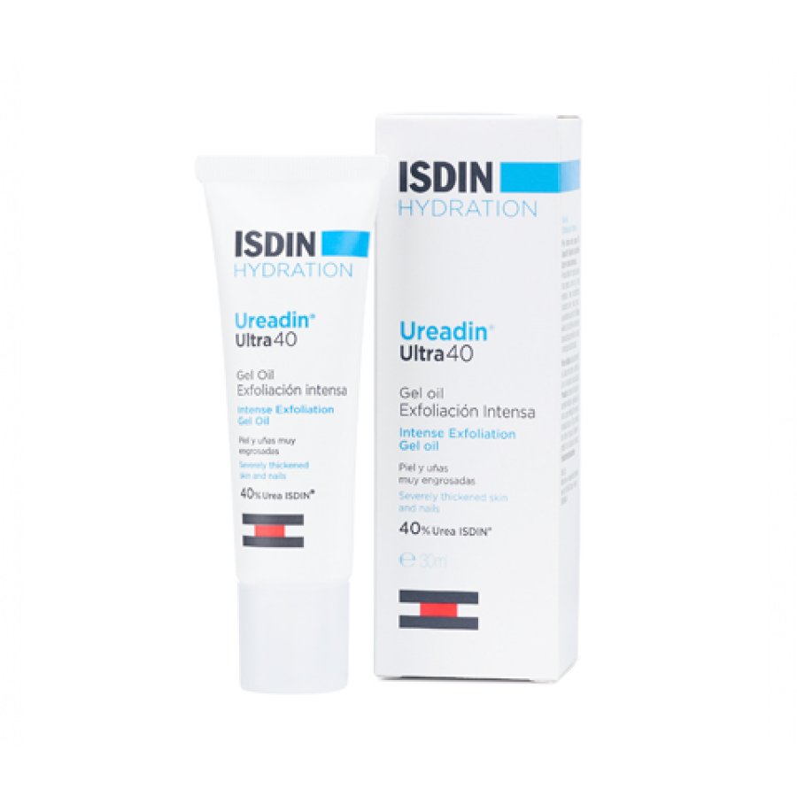 ISDIN, Hydration Ureadin Ultra 40 Gel Oil Esfoliazione Intensa, 30 ml