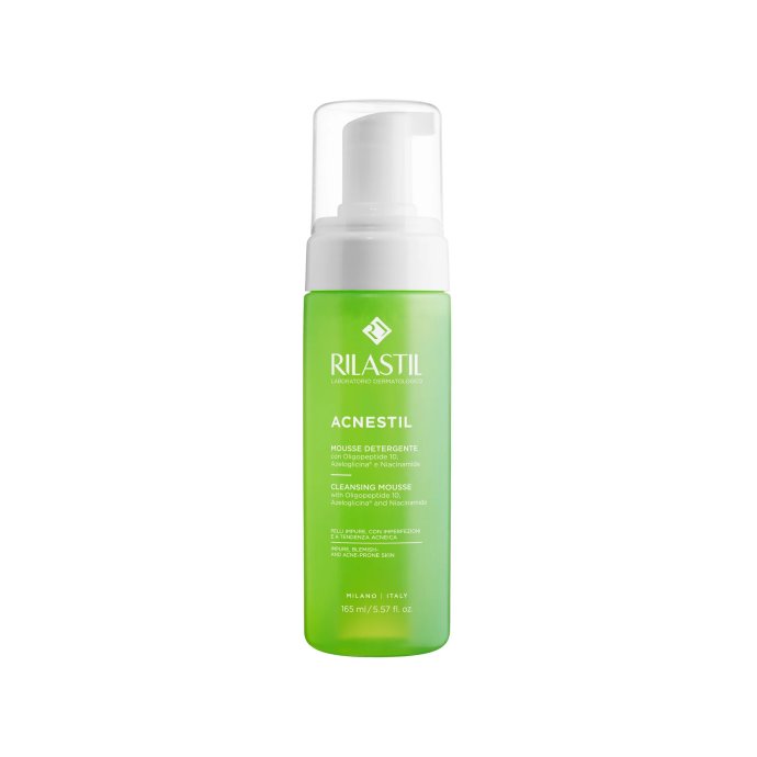 Rilastil, Acnestil Mousse Detergente, 165 ml