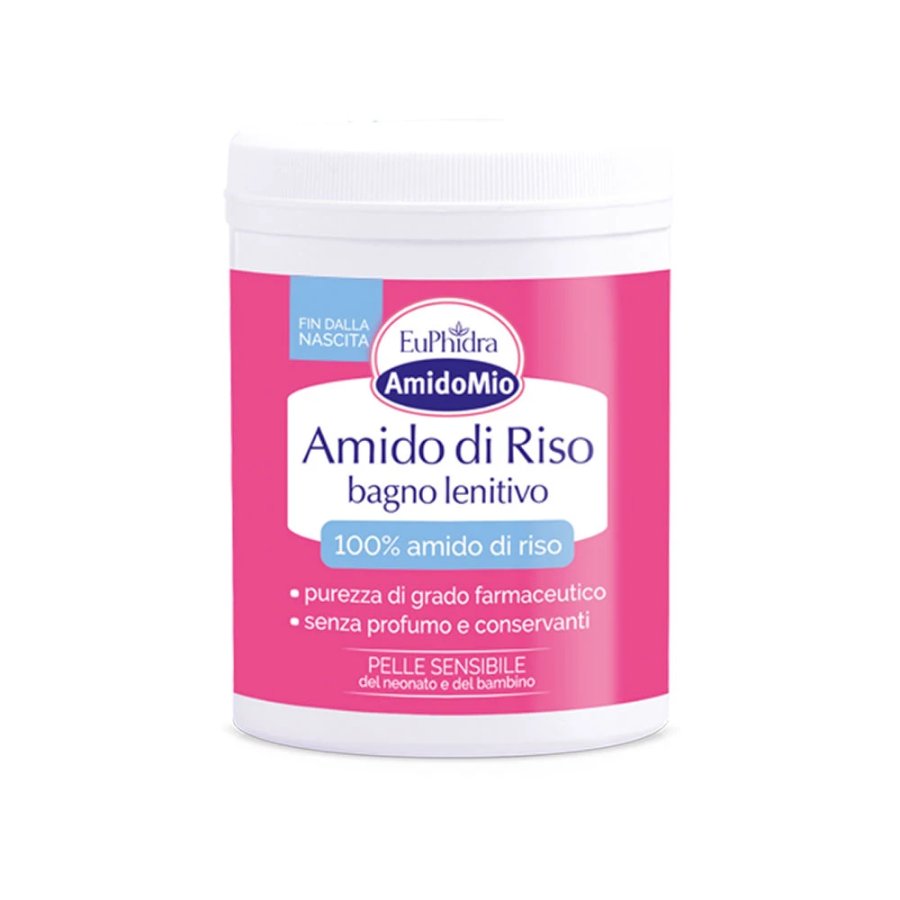 Euphidra AmidoMio, Amido di Riso Bagno Lenitivo, 200 g