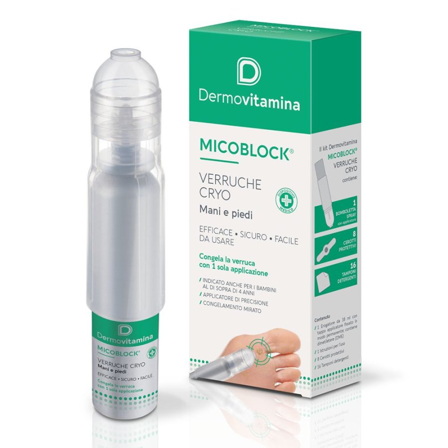 Dermovitamina Cryo Verruche, 15 applicazioni