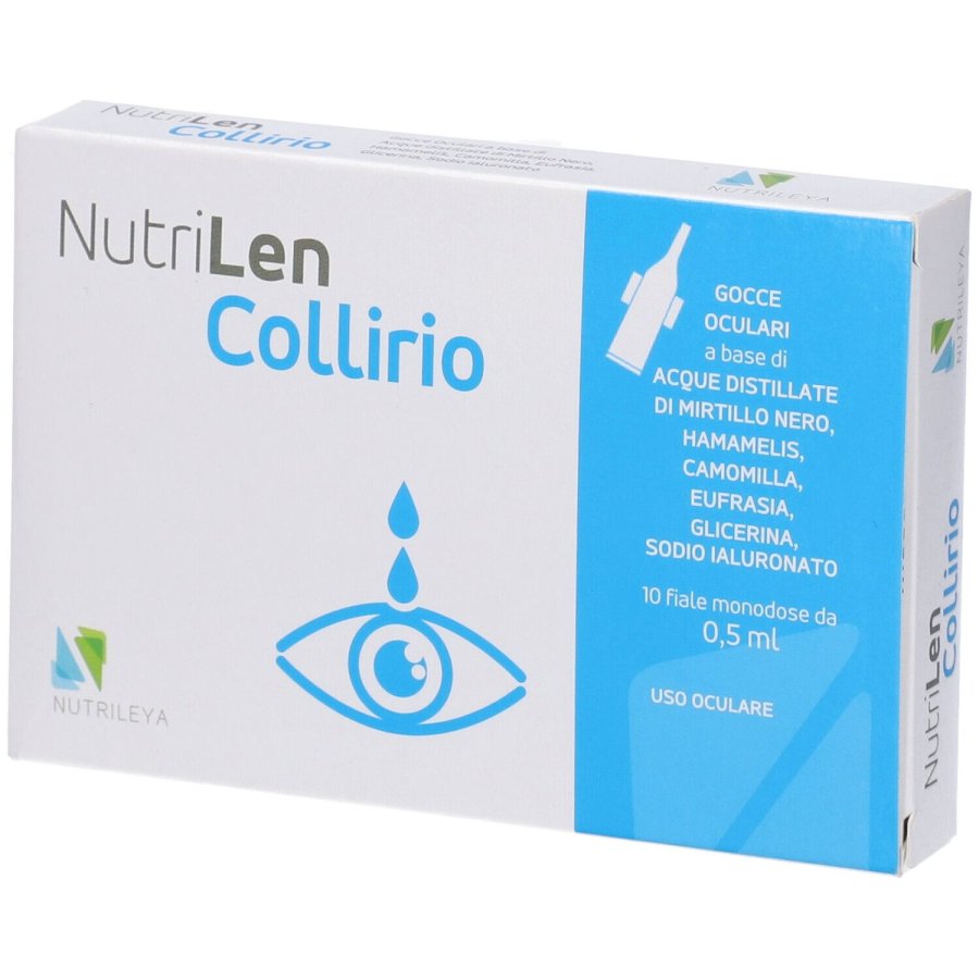 NutriLen Collirio, 10 fiale da 0,5 ml