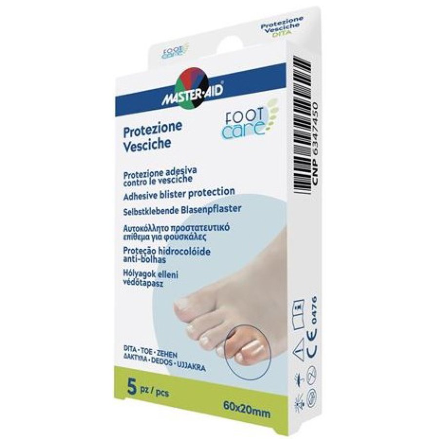 Master-Aid Foot Care Protezione Vesciche, 5 cerotti