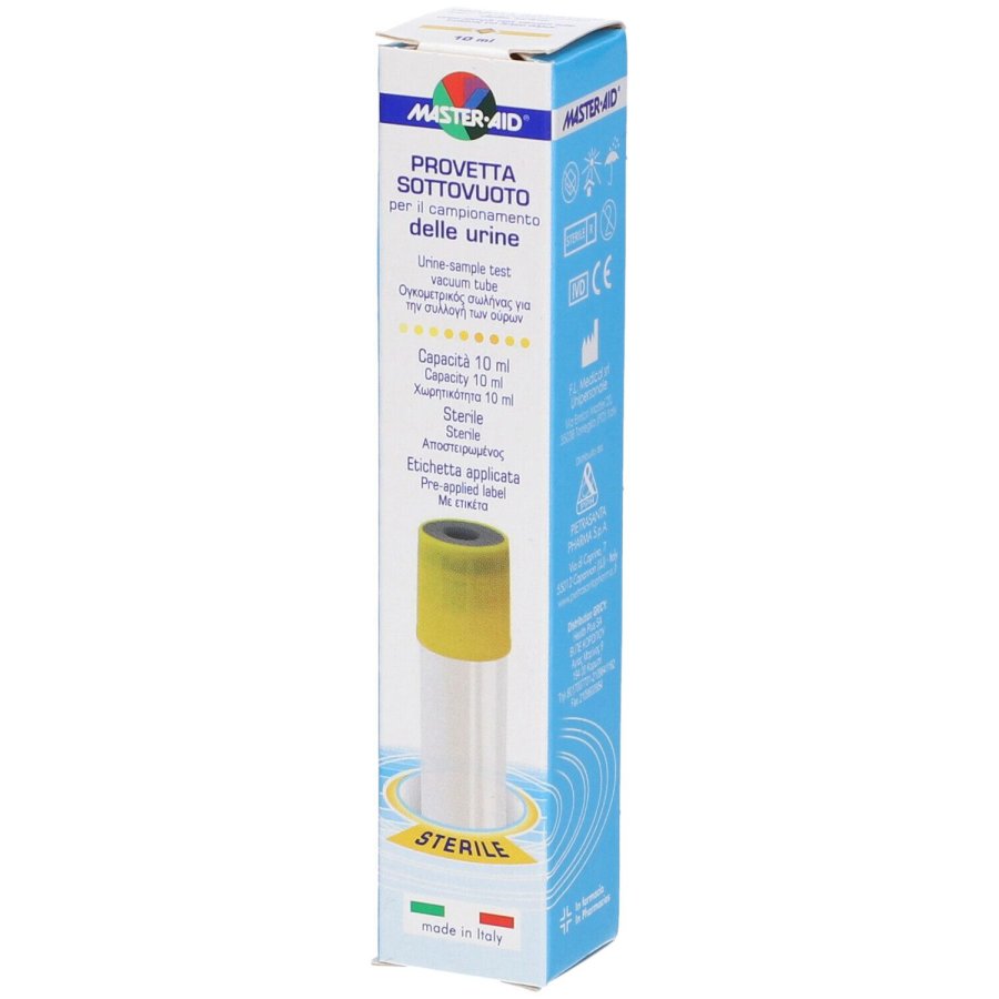 Master Aid Provetta Sottovuoto per Raccolta delle Urine, 10 ml