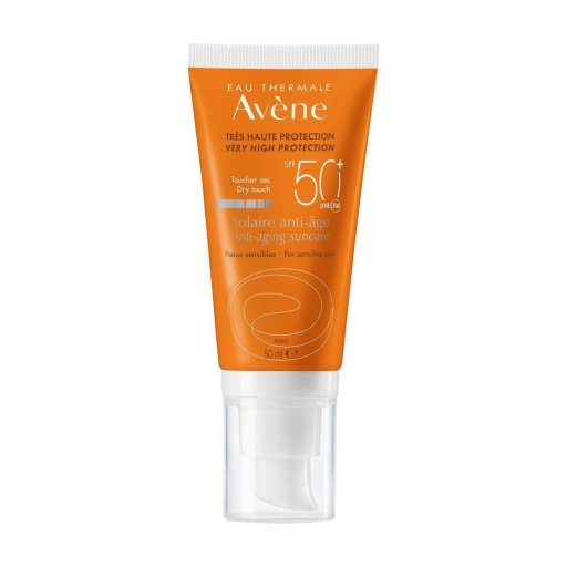 Avene Solare Crema Antiage 50+ - Trattamento Solare Anti-Età SPF 50+