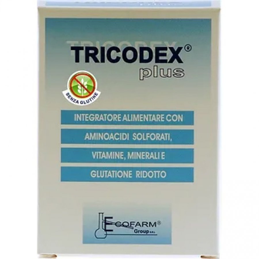 Tricodex Plus 15 Compresse - Integratore per Capelli Forti
