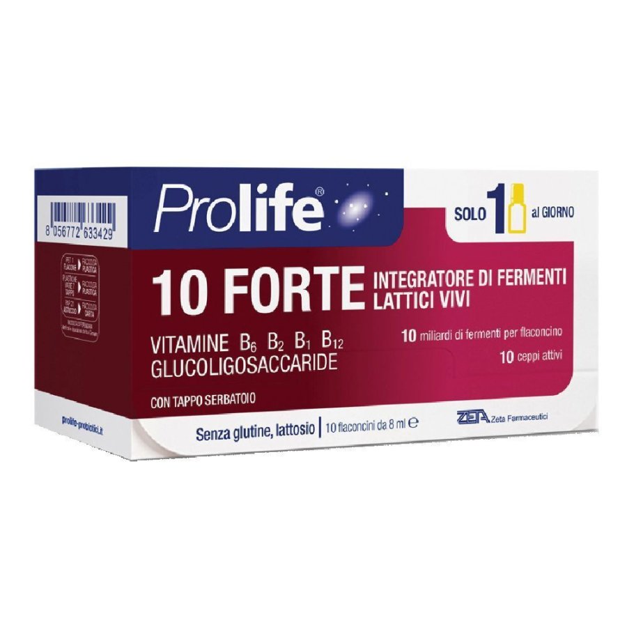 Prolife 10 Forte, 10 Flaconcini