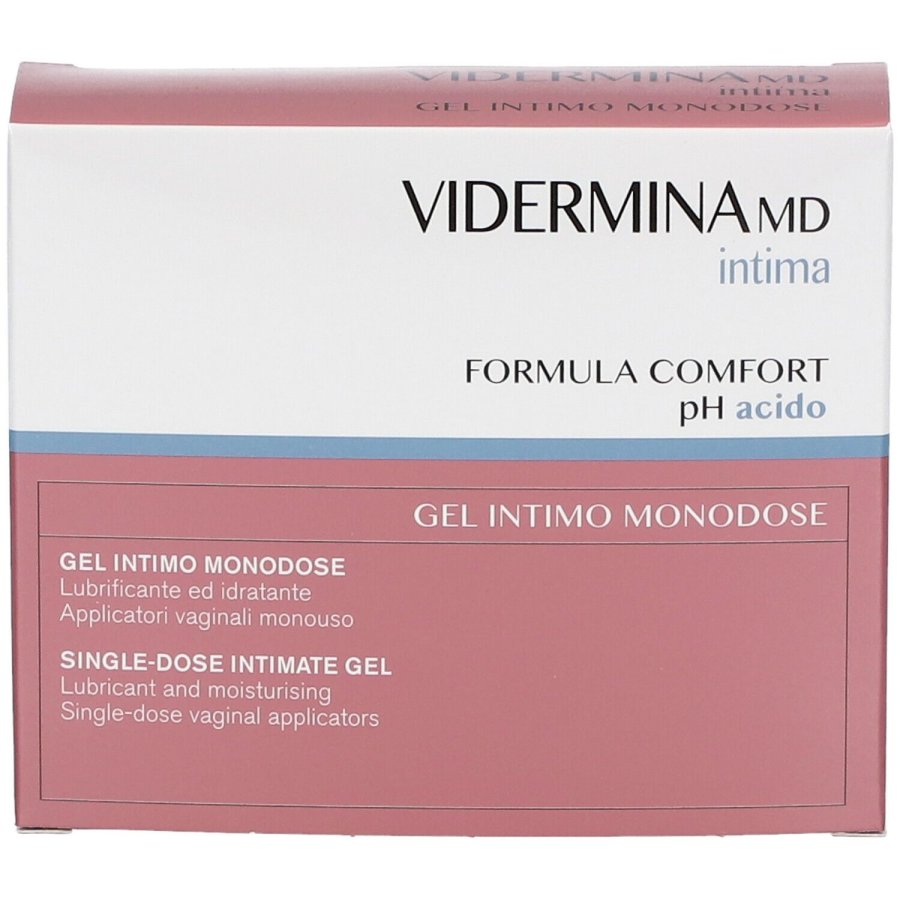 Vidermina MD intima - Gel intimo 6 Applicatori Monodose da 5 ml