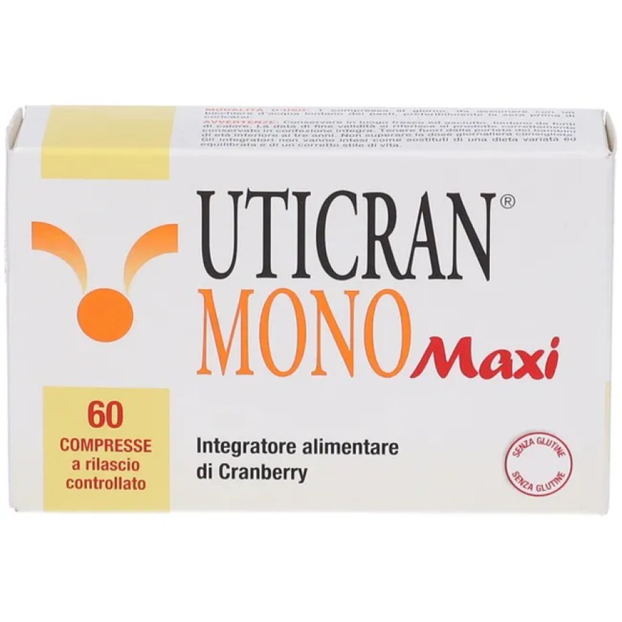 Natural Bradel, Uticran Mono Maxi, 60 Compresse