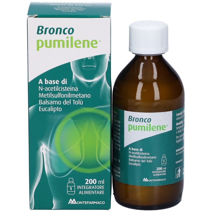 Broncopumilene Sciroppo, 200 ml  Broncopumilene Sciroppo, 200 ml