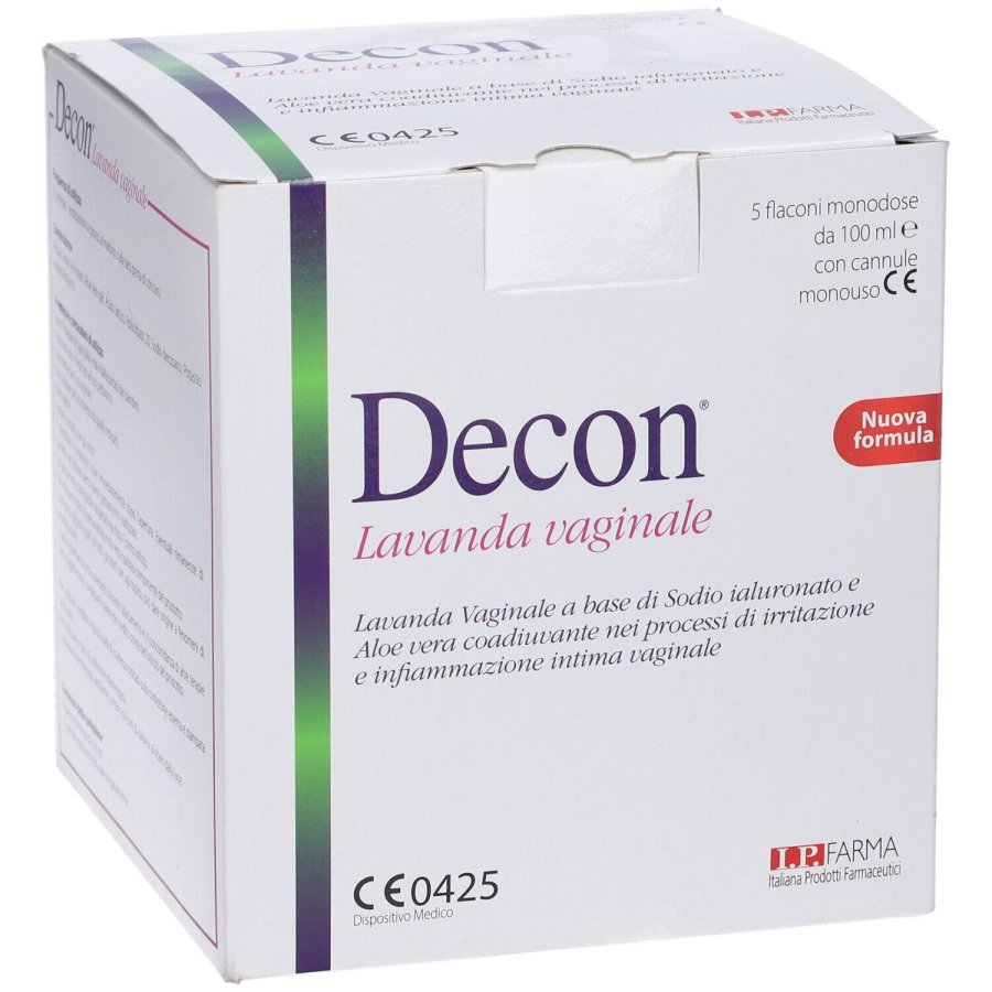 IP Farma, Decon Lavanda Vaginale, 5 Flaconi 