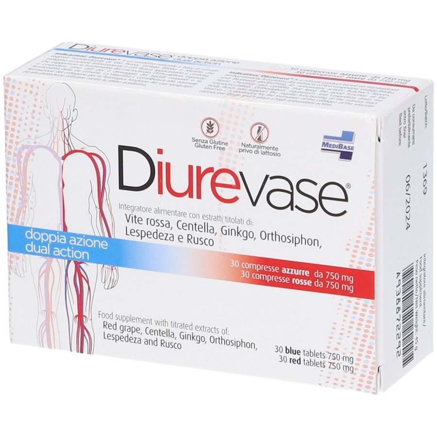 Diurevase, 60 Compresse