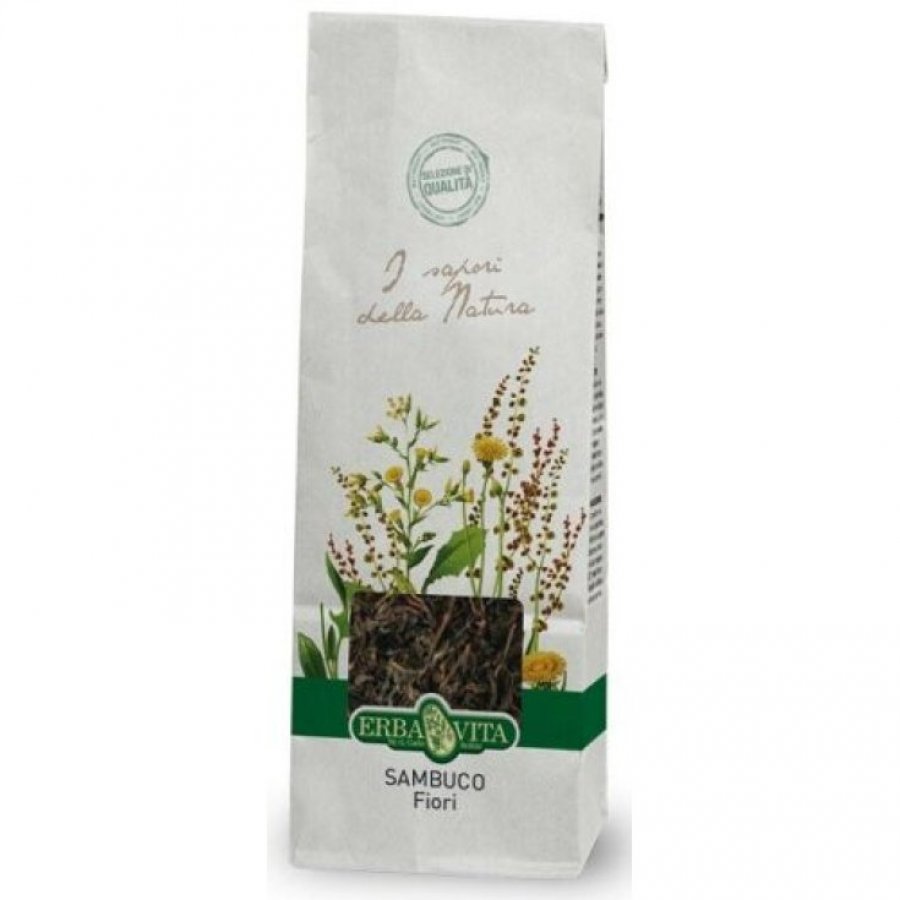 Sambuco Fiori 100g - Tè Digestivo e Depurativo